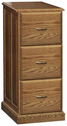 Amish Heirwood 3 Drawer File Cabinet