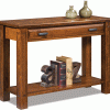 Wooden sofa table