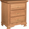 Light wooden nightstand