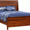 Wooden bed frame