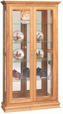 Double Door Picture Frame Curio
