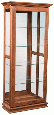 Sliding Door Picture Frame Curio