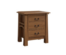 Amish Artesa 3 Drawer Nightstand