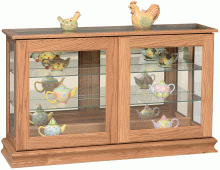 Large Console with Sliding Doors