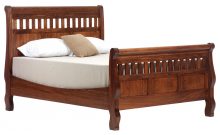 Slatted Sleigh Bed