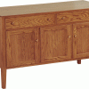 Dover Deluxe 3-Door Sideboard