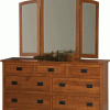 Michaels Mission Dresser with Mirror