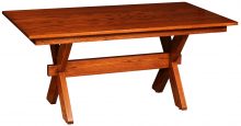 36" x 60" X-Base Trestle Table