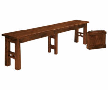 Amish Bridgeport 48" Expandable Bench