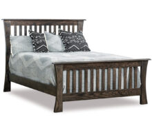 American-Made Trestle Slat Bed