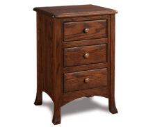Amish Carlisle 3 Drawer Nightstand