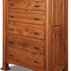 wooden dresser with 7 drawers
