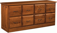 Leeway 8-Drawer File Cabinet