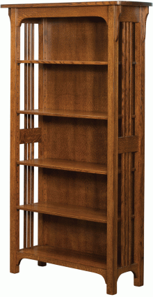 Craftsman Mission 4 Shelf Bookshelf