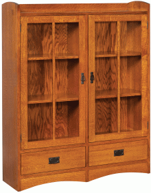 Hidden Drawers Display Case