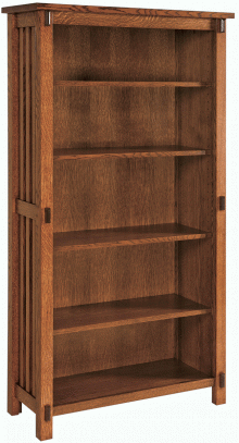 Rio Mission Bookcase