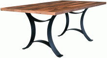 Amish Golden Gate Table in Reclaimed Barnwood