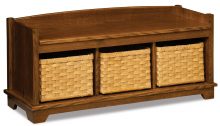 Lattice Weave Bench