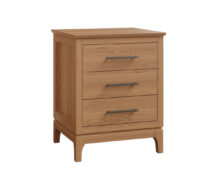 Amish Bethany 3-Drawer Nightstand