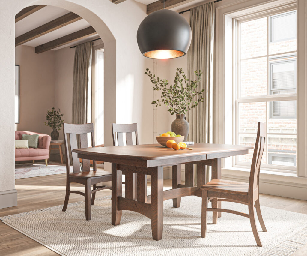Amish made dining room furniture