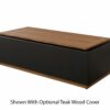 Ironwood Rectangle Fire Table - Image 2