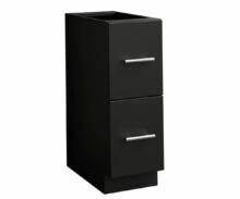 Bluestone Poly 2 Drawer Flat Panel Cabinet 12"