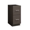 Bluestone Poly 2 Drawer Flat Panel Cabinet 15" - Image 4