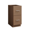 Bluestone Poly 2 Drawer Flat Panel Cabinet 15" - Image 3
