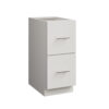 Bluestone Poly 2 Drawer Flat Panel Cabinet 15" - Image 2