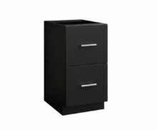 Bluestone Poly 2 Drawer Flat Panel Cabinet 18"