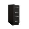 Bluestone Poly 4 Drawer Flat Panel Cabinet 12" - Image 3