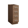 Bluestone Poly 4 Drawer Flat Panel Cabinet 12" - Image 4