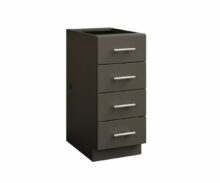 Bluestone Poly 4 Drawer Flat Panel Cabinet 15"