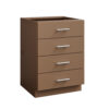 Bluestone Poly 4 Drawer Flat Panel Cabinet 24" - Image 4