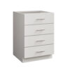 Bluestone Poly 4 Drawer Flat Panel Cabinet 24" - Image 2