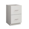 Bluestone Poly 2 Drawer Flat Panel Cabinet 24" - Image 2