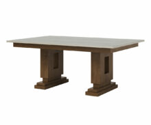 Amish Boca Double Pedestal Table