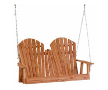 Amish Cedar Adirondack Porch Swing