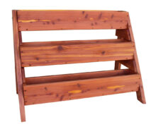 Amish Cedar Large 3 Tier Planter