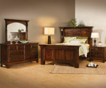 Amish Hamilton Court 5 Piece Bedroom Set