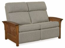 Amish Stockton Loveseat Wallhugger Recliner